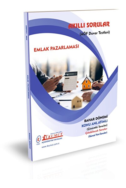 (AÖF) - Akıllı Sorular - Emlak Pazarlaması