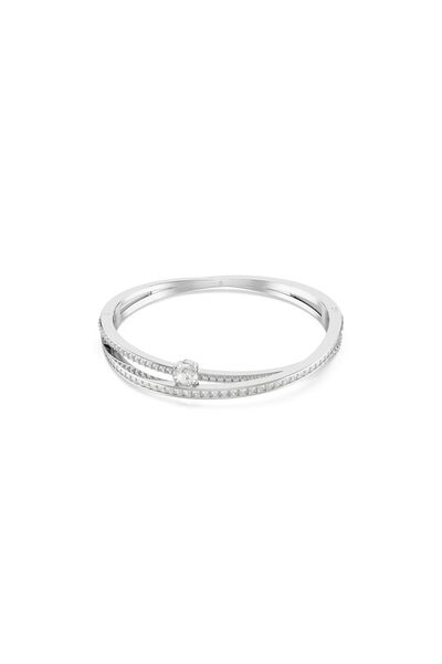 Swarovski Bilezik Hyperbola:Bangle Drop Whıte/Rhs L 5691226