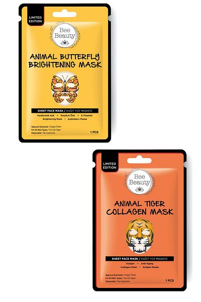 Bee Beauty Butterfly Tiger Paper Mask 25 Gr