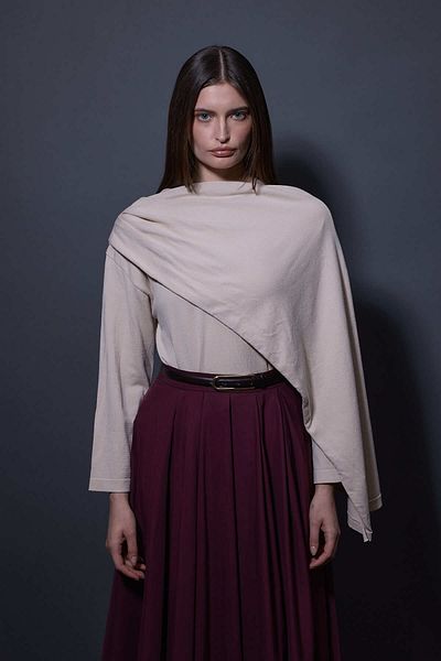 RUUH Tricotaj eșarfă bej