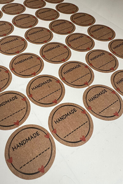 lina hobby Kraft ručno rađena nalepnica za pisanje - 70 komada