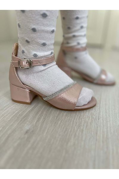 Pabuçhan Ayakkabı&Çanta Pantofi de seara pentru fete cu toc 1263