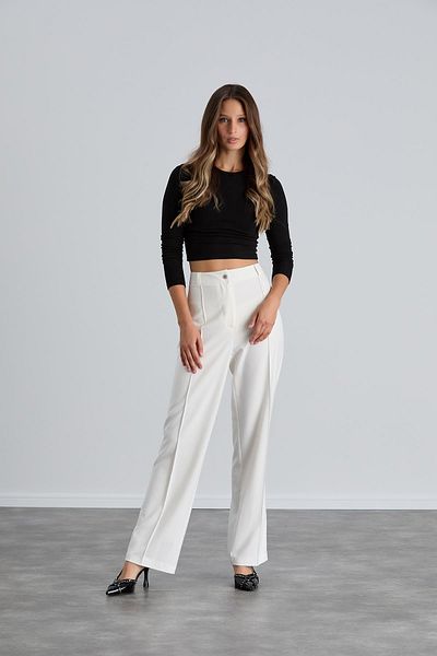 Işşıl Işil 4549-High Waist Grass Palazzo Pants