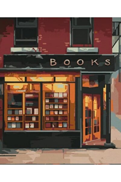 OZN AKSESUAR Sayılarla Boyama Tuval Seti Numaralı Boyalar Ve Fırçalar Tam Set...