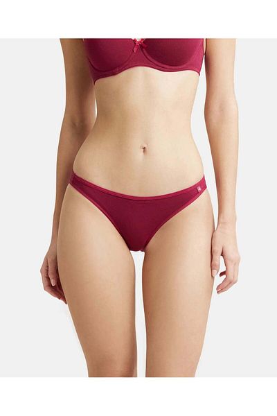JOCKEY Signature Stretch Bikini SS02-01 Red