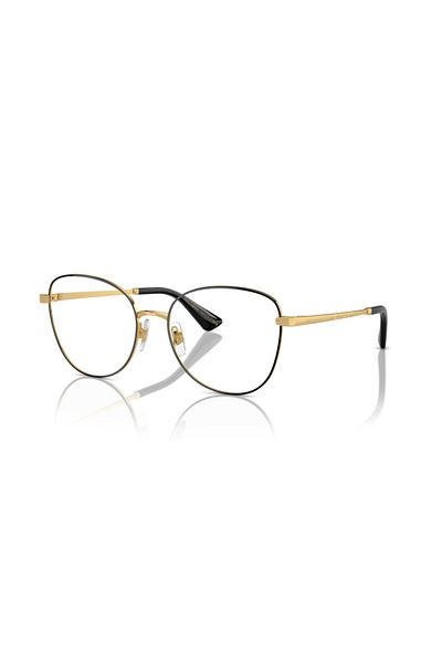 Dolce&Gabbana Dolce & Gabbana Woman Butterfly Eyeglasses- Dg 1355 - Lense Size:55mm - Gold/black