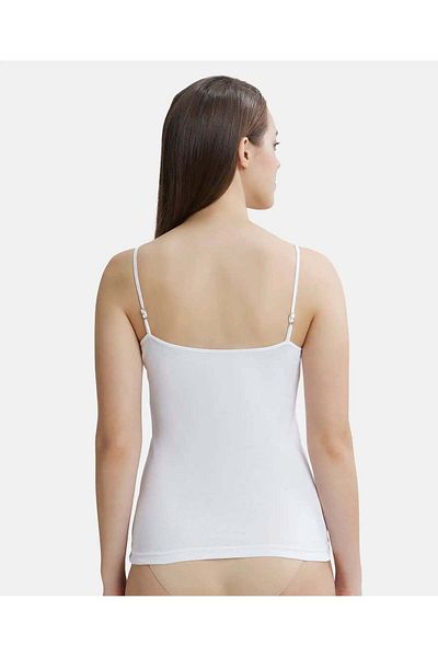 JOCKEY Simple Comfort Spaghetti Top 1487-01 White