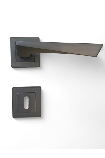 evnepa Kapı Kolu Antrasit Kapı Kulpu Takımı Antrasit Kapı Kulpu Oda Rozetli Casa