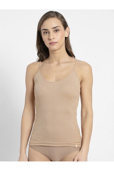 JOCKEY Simple Comfort Spaghetti Top 1487-01 Beige