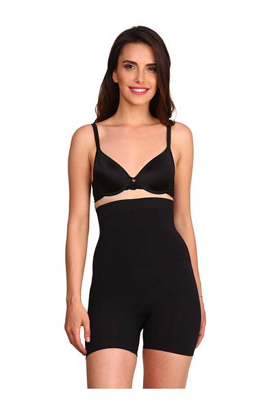JOCKEY Shapewear High Waist Short 6708-01 Black