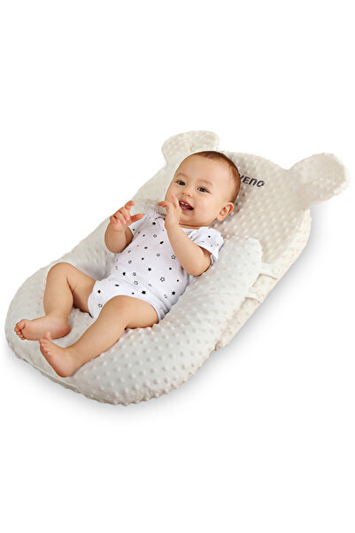 Sunveno وسادة محمولة على شكل حرف U مضادة لتسرب الحليب للأطفال مع وسادة مائلة ...