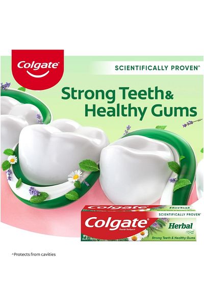 Colgate Fluoride Toothpaste - Herbal - 125 ml