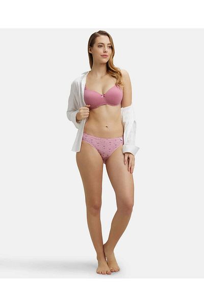 JOCKEY Simple Comfort Bikni Plain 3Pcs Pck 1410-03 Multicolor