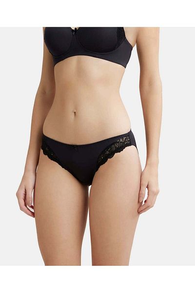 JOCKEY Soft Wonder Bikini 1813-01 Black