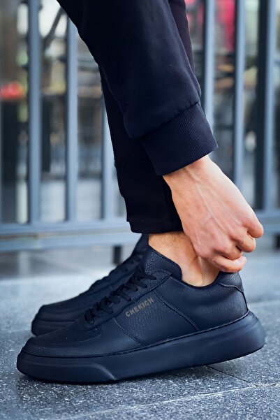 Chekich Ch087 Ανδρικά παπούτσια Cst Kenton Μαύρα/μαύρα