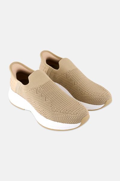 RBX Women Slip On Training Shoes, Light Beige