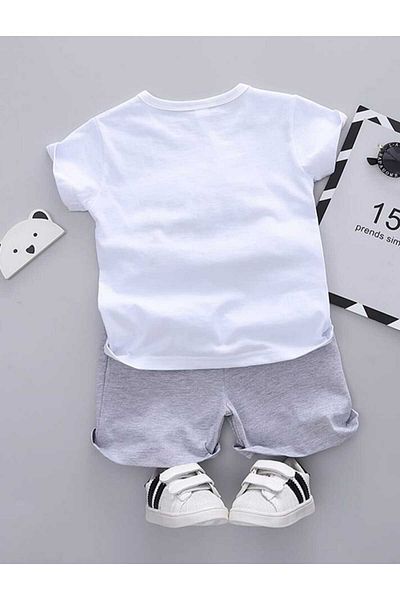 DOCE ELEGANTE Yupi Printed Yalik Children's Suit