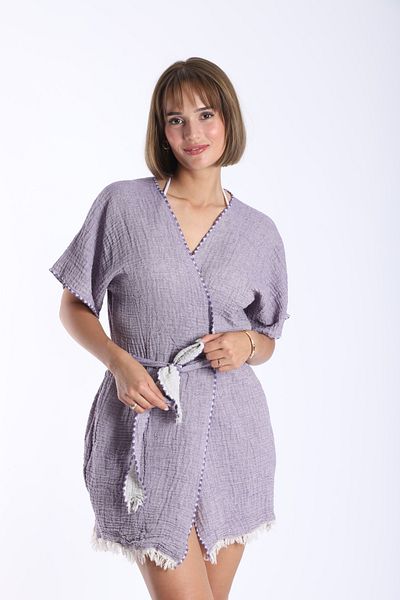 My-o Σετ 2 αυθεντικών Peshtemal, KImono και πετσέτα