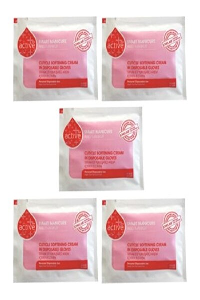 Active El Tırnak Bakımı Tek Kullanımlık Akıllı Manikür Eldiveni 5 Adet