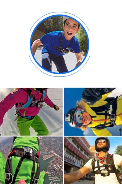 hayret sepeti Bisiklet, Motosiklet, Kayak ve Tırmanış İçin Mükemmel Göğüs Kayışı