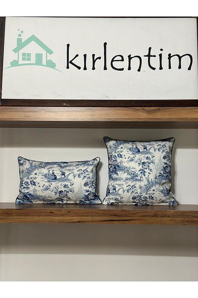 KIRLENTİM 2L-E790 Λευκό Πράσινο-Μικρό Μοτίβο Μπουκαλισμένη Θήκη Μικτό Κομψό Δάπεδο