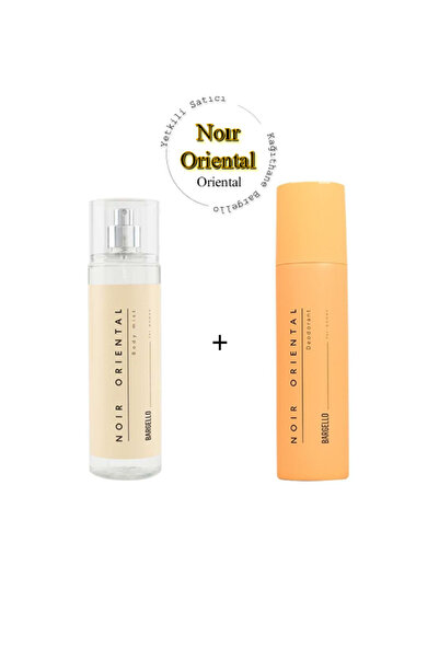 Bargello Noır Oriental Body Mist 210 ml Noır Oriental Deodorant Oriental Kadın 150 ml - Mnmsnrbmdeo