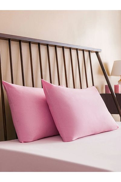 LC Waikiki LCW ECO Μπλε Απλό Μαξιλαροθήκη 2 Τεμάχια 50x70 Εκ
