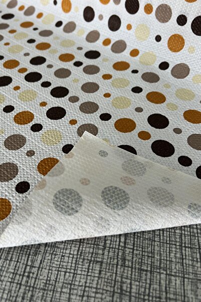 Pimula home Non-Slip Kitchen Bathroom Inside the Cabinet Multi-Purpose Drawer Shelf Display Case Cover -Puanlı-1044-E