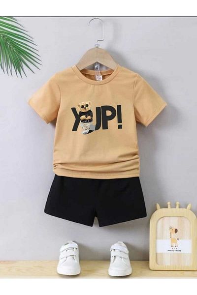 DOCE ELEGANTE Yupi Printed Yalik Children's Suit