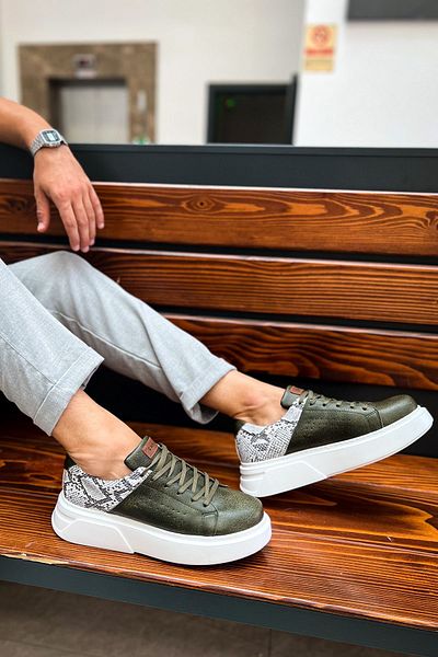 Chekich Ανδρικά παπούτσια Sauerbergg CH145 CBT - KHAKI