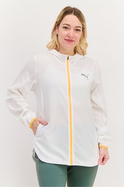 Puma Women Sportswear Fit Running Jacket, White
