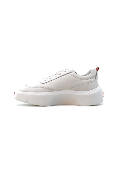 YAŞAR KAŞLI Yaşar Kaşlı Men's Genuine Leather Sneaker Casual Shoes (40-44) 24Y Ykö-19551 m Light Gray