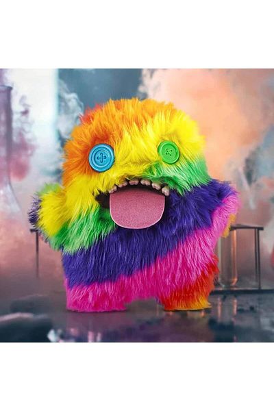 TOYFEST Fuggler Laboratory Misfits Series 1 Funny Ugly Monster Plush - 23 سم - Oogah Boogah
