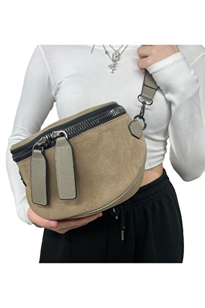 HBS 100% Real Leather Waist Bag(Bady Bag)