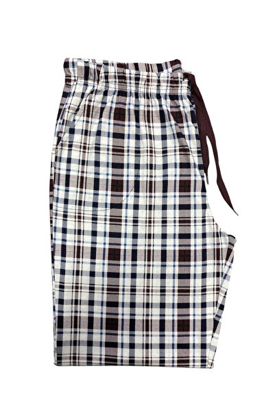 FORMO Ανδρικό καρό 100% βαμβάκι υψηλής ποιότητας Άνετο πάτο πιτζάμα μεγάλου μεγέθους