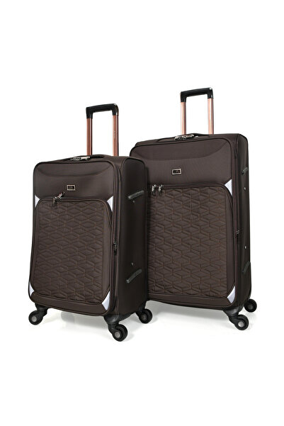 MORANO Morano 3 Pieces Canvas Luggage Set 28/24/20 Inch
