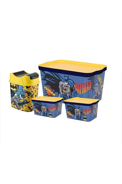 Batman 3-Piece Toy and Hobby Box Set + Trash