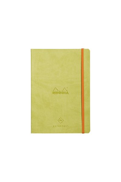 Rhodia Agenda Nedatata A5, Perpetual, Verde