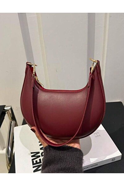 İAMBTŞY AY DİZAYNLI GÜNLÜK ŞIK TASARIMLI KADIN KOLTUK ALTI BAGET ÇANTA