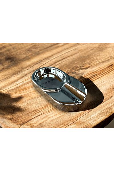 Parmida Metallic Gray Ashtray