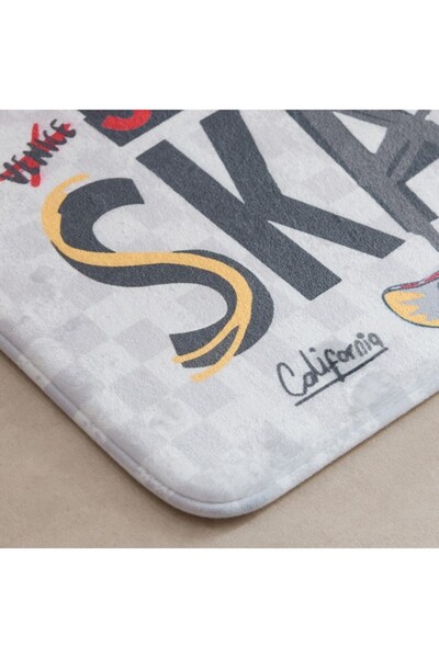 Home Box Gearhead Gwen Street Skate Memory Foam Bath Mat with PVC 40x60 cm