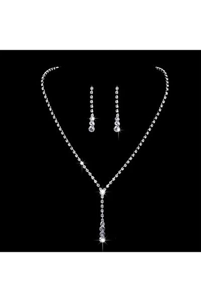 OzzTakı Waterway Necklace Earring Set