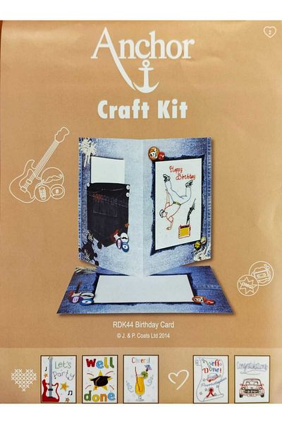 Anchor DIY Greeting Card Cross Stitch Embroidery Kit 21X14.8Cm