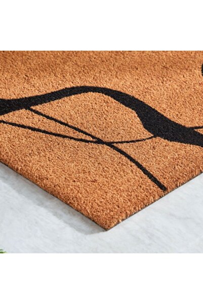 Home Box Zara Printed PVC Back Coir Doormat 60x90 cm