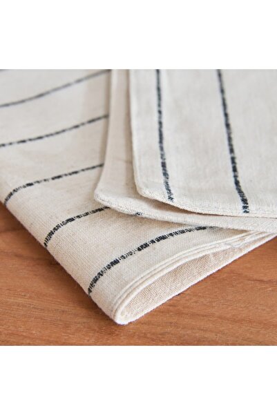 Home Box Noir Stripe Table Runner 33x120 cm