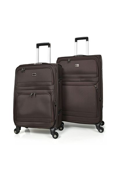 MORANO Morano 3 Pieces Canvas Luggage Set 28/24/20 Inch