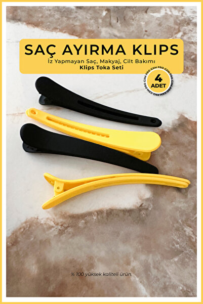 GXMPRO Colorful Non-Marking Hair Clamp Abs Plastic - Makeup Blow Dry Wave Hai...