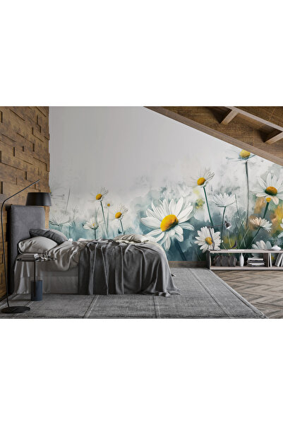 MORDENTE HOME PAPATYA DESENLİ DUVAR KAĞIDI (İSTENİLEN ÖLÇÜDE ÜRETİLMEKTEDİR)