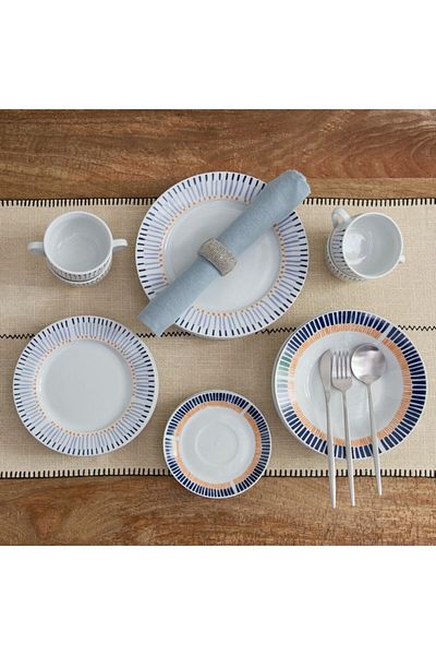 Home Box Atlanta 20-Piece Linear Luxe Dinner Set