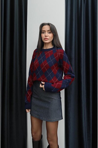 Havoş Pulover albastru închis Haley Argyle